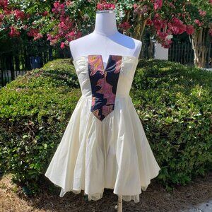 Rubber Ducky Productions, Inc. Strapless Tulle Dress Sz S